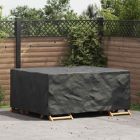 vidaXL Outdoor Furniture Cover Black 200 x 150 x 85 cm 420D