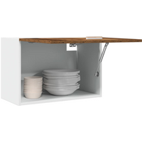 vidaXL Hanging Cabinet Lyon Old Wood 60x31x40 cm Engineered Wood