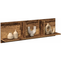 vidaXL Wall Cabinet 100x16.5x30 cm Old Wood Engineered Wood