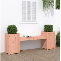 vidaXL Planter Bench 180x36x63 cm Solid Wood Douglas