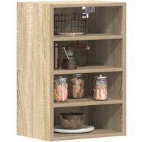 vidaXL Hanging Cabinet Riga Sonoma Oak 40x29.5x60 cm Engineered Wood