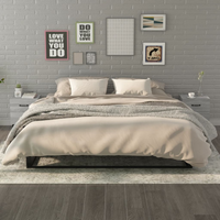 vidaXL Bedside Cabinets 2 pcs Grey Sonoma 40x35x47.5 cm