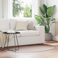 vidaXL Rug Folding Sand 80 x 150 cm Polyester