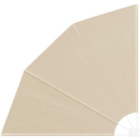 vidaXL Balcony Privacy Screen Beige 160 x 160 cm Fabric