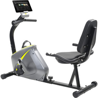 vidaXL Magnetic Recumbent Exercise Bike with Pulse Measurement