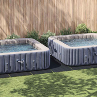 vidaXL Pool Ground Sheet Other Black 999 x 500 cm Polyester geotextile