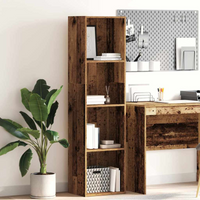 vidaXL Bookcase Old Wood 40x30x152 cm Engineered Wood