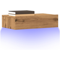 vidaXL TV Cabinets with LED Lights 2 pcs Artisan Oak 60x35x15.5 cm