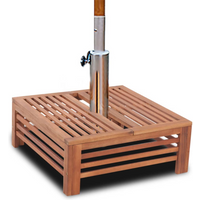 Wooden Parasol Stand Cover
