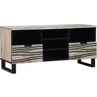 vidaXL TV Units with Drawer White 100 x 33 x 46 cm Engineered wood