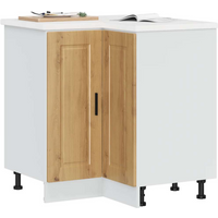 vidaXL Kitchen Corner Base Cabinet Porto Artisan Oak Engineered Wood