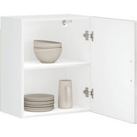 vidaXL Kitchen Wall Cabinets 2 pcs Porto Concrete Grey Engineered Wood
