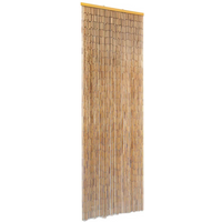 vidaXL Insect Door Curtain Bamboo 56x185 cm