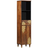 vidaXL Sideboard Honey brown 38 x 33 x 160 cm Solid Mango Wood