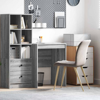 vidaXL Desk Other Grey sonoma 60 x 50 x 76 cm Engineered wood