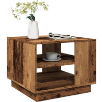 vidaXL Coffee Table Old Wood 55x55x42 cm Engineered Wood
