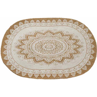 vidaXL Rug Brown 100 x 152 cm Jute