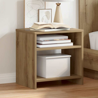 vidaXL Bedside Cabinet Aritisian Oak 40x30x40 cm Engineered Wood
