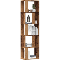vidaXL Book Cabinet Old Wood 45x24x159 cm Engineered Wood