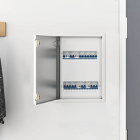 vidaXL Access Panel Manual White 30 x 40 cm Steel