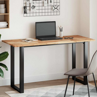 vidaXL Table Top Rectangular 140x60x2 cm Solid Wood Acacia