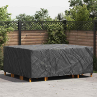 vidaXL Outdoor Furniture Cover Black 250 x 210 x 90 cm 420D