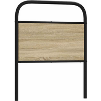 vidaXL Headboard Sonoma Oak 80 cm Steel and Engineered Wood
