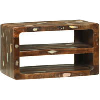 vidaXL TV Cabinet Multicolour 60 x 32 x 36 cm Solid Reclaim wood
