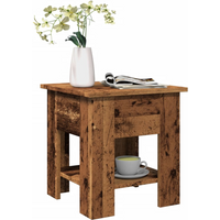 vidaXL Coffee Table Old Wood 40x40x42 cm Engineered Wood