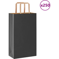 VIDAXL Paper Bags with Handles 21x11x36 cm
