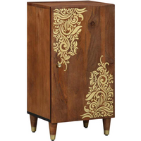 vidaXL Sideboard with Shelf Brown 40 x 33 x 75 cm Solid Mango Wood