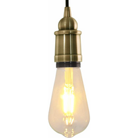 vidaXL Lamp Holders 2 pcs Bronze E27