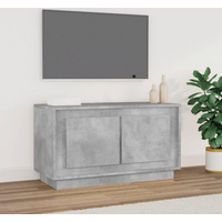 vidaXL TV Cabinet Concrete Grey 80x35x45 cm Engineered Wood