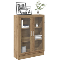 vidaXL Book Cabinet Artisan Oak 82.5x30.5x115 cm Engineered Wood