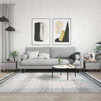 vidaXL Coffee Tables 2 pcs Grey Sonoma 50x46x35 cm Engineered Wood