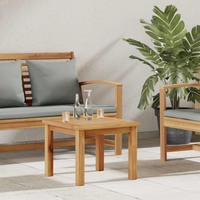 vidaXL Coffee Table Brown 45 x 45 x 36 cm Solid teak wood