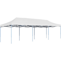 vidaXL Folding Pop-up Party Tent 3x9 m White