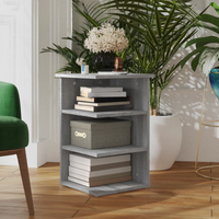 vidaXL Side Cabinet Grey Sonoma 35x35x55 cm Engineered Wood
