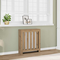 vidaXL Radiator Cover Artisan Oak 78x20x82 cm Engineered Wood