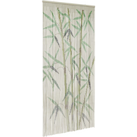 vidaXL Insect Door Curtain Bamboo Print 100x220 cm Bamboo