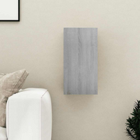 vidaXL TV Cabinet Grey Sonoma 30.5x30x60 cm Engineered Wood