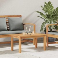 vidaXL Coffee Table Brown 70 x 40 x 36 cm Solid teak wood