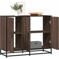 vidaXL Sideboard Brown Oak 94x35x76 cm Engineered Wood