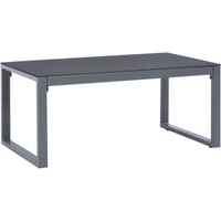 vidaXL Coffee Table 90x50x40 cm Aluminium