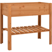 vidaXL Planter 88x43x80 cm Firwood