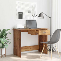 vidaXL Desk Old wood 100 x 50 x 76 cm Engineered wood