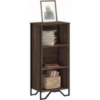 vidaXL Bookcase Brown Oak 50x31x106 cm Engineered Wood