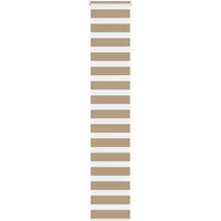 vidaXL Zebra Blind Sand Brown 40x200 cm Fabric Width 35.9 cm Polyester
