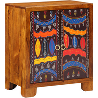 vidaXL Sideboard Multicolour 50x35x60 Solid Wood Acacia