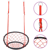 vidaXL Web Swing Chair 60 cm
